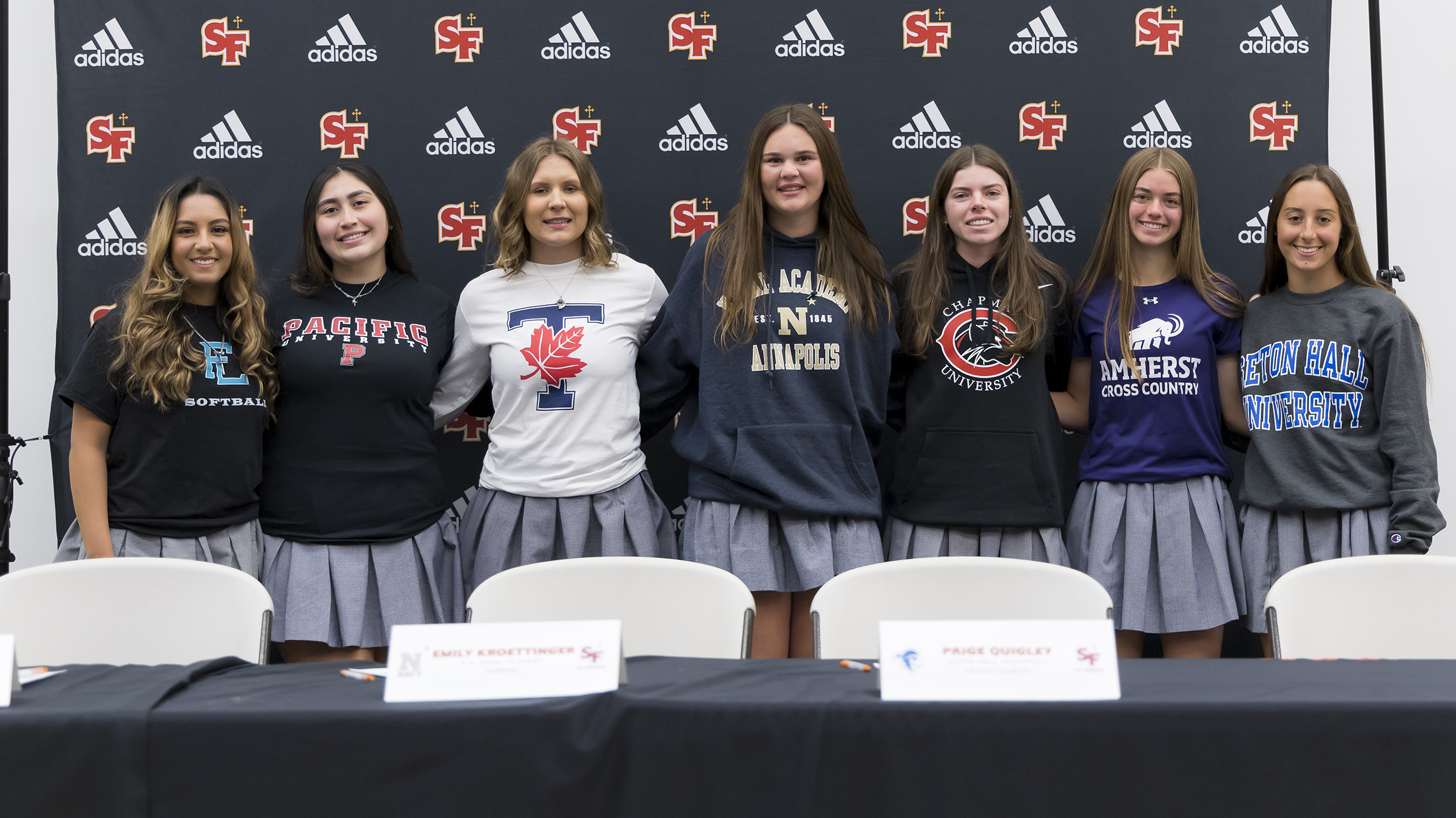 Seven more Troubies announce college athletics commitments