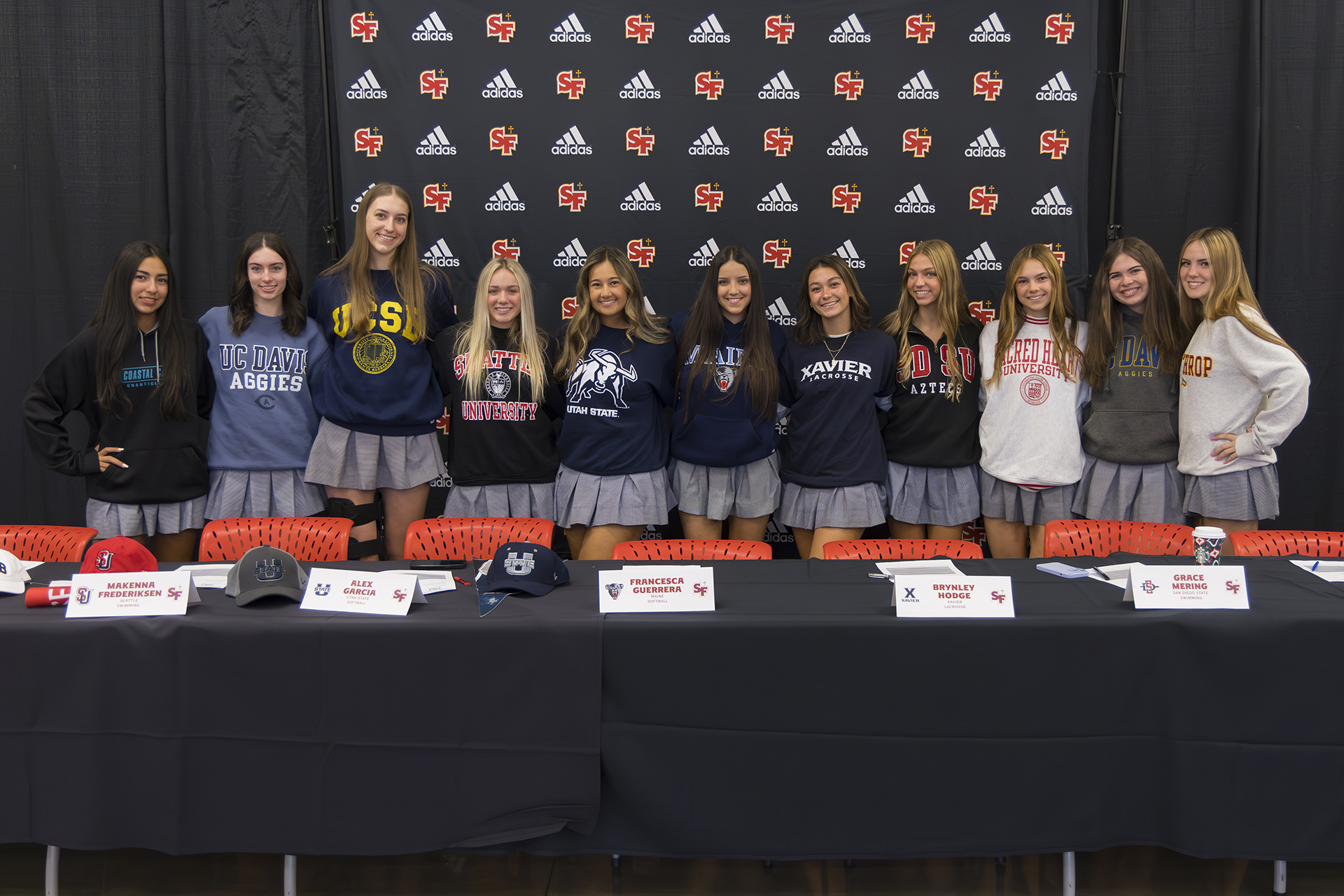 St. Francis honors 11 future collegiate athletes in fall ceremony