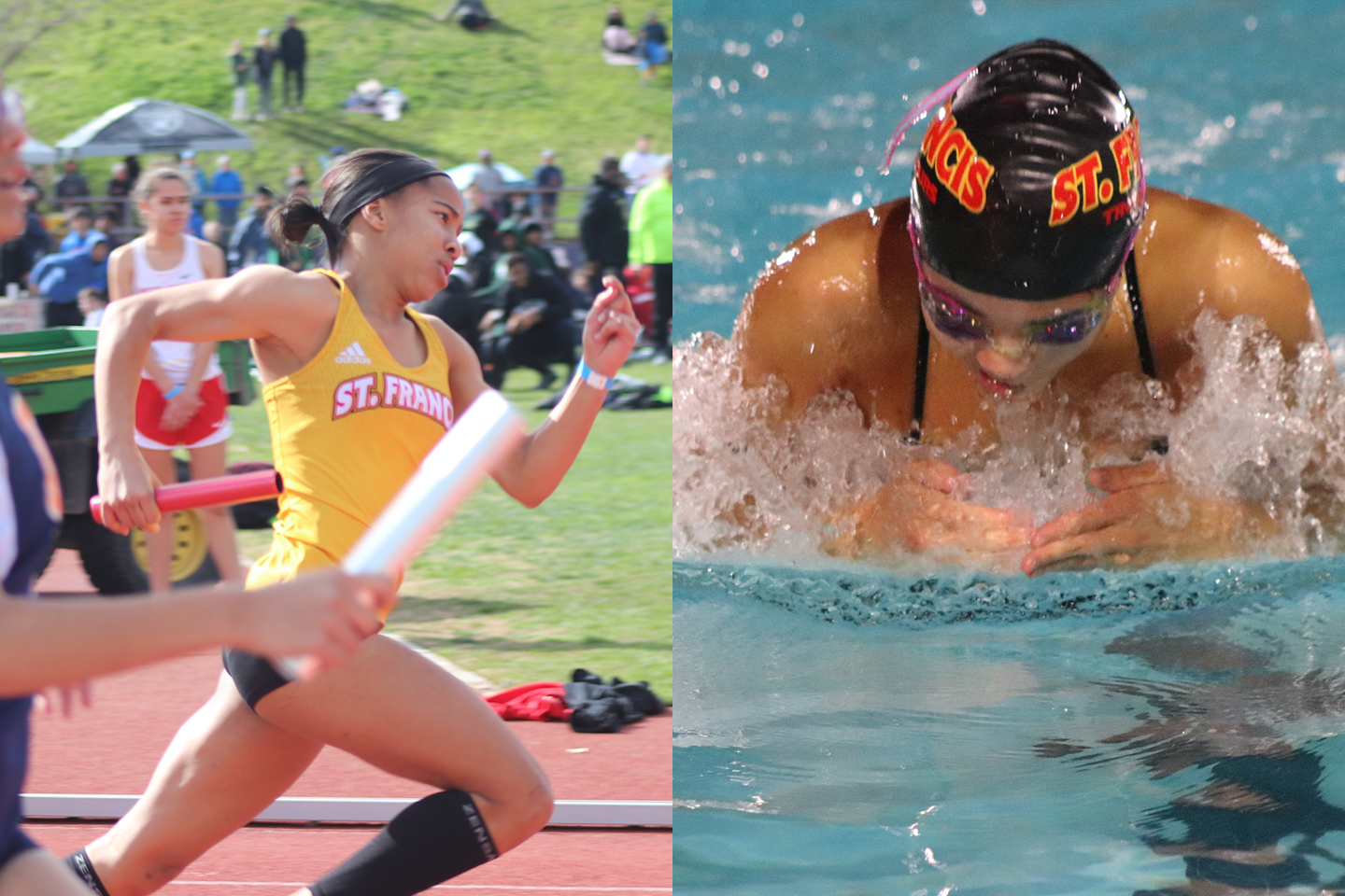 Swimming’s Victoria Cao and Track and Field’s Reyna Johnson are the GoTroubies.com Athletes of the Week