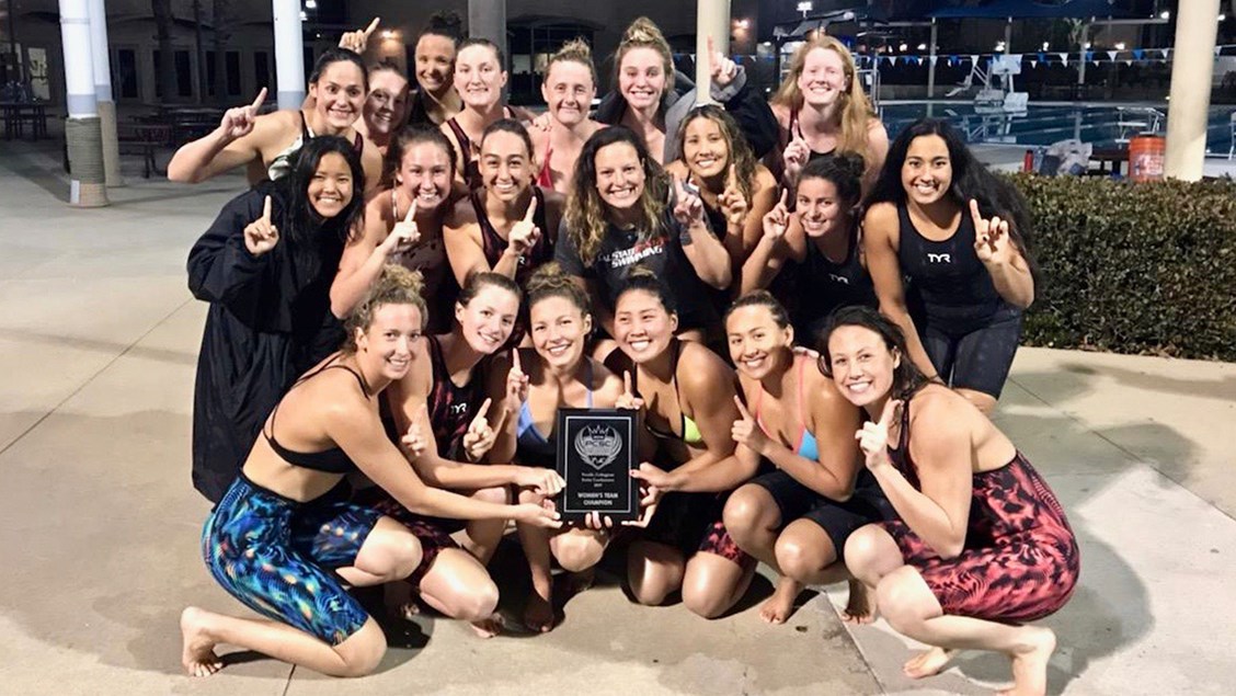 Alumna Tatum Roepke ’17 Helps CSUEB To Pacific Collegiate Swim Title