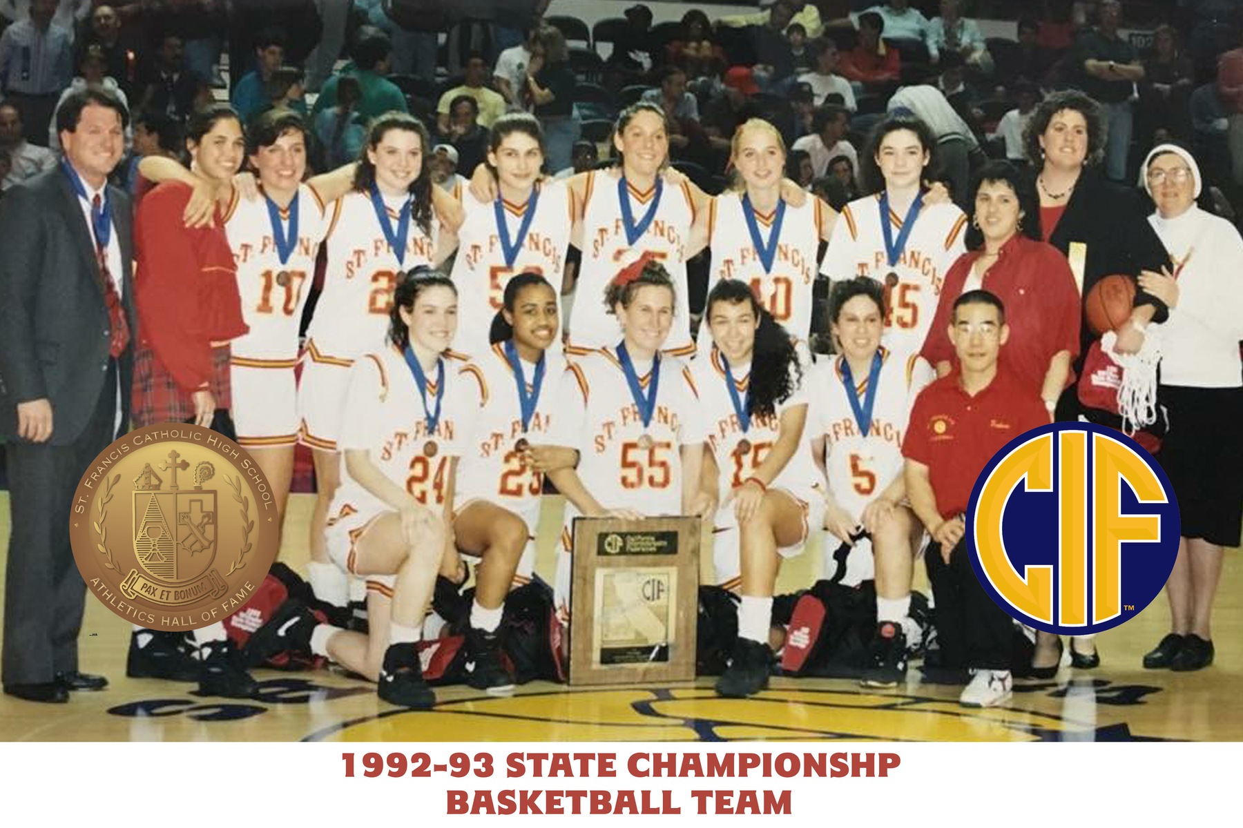 1992-93 State Championship Basketball Team Earns Hall of Fame Selection
