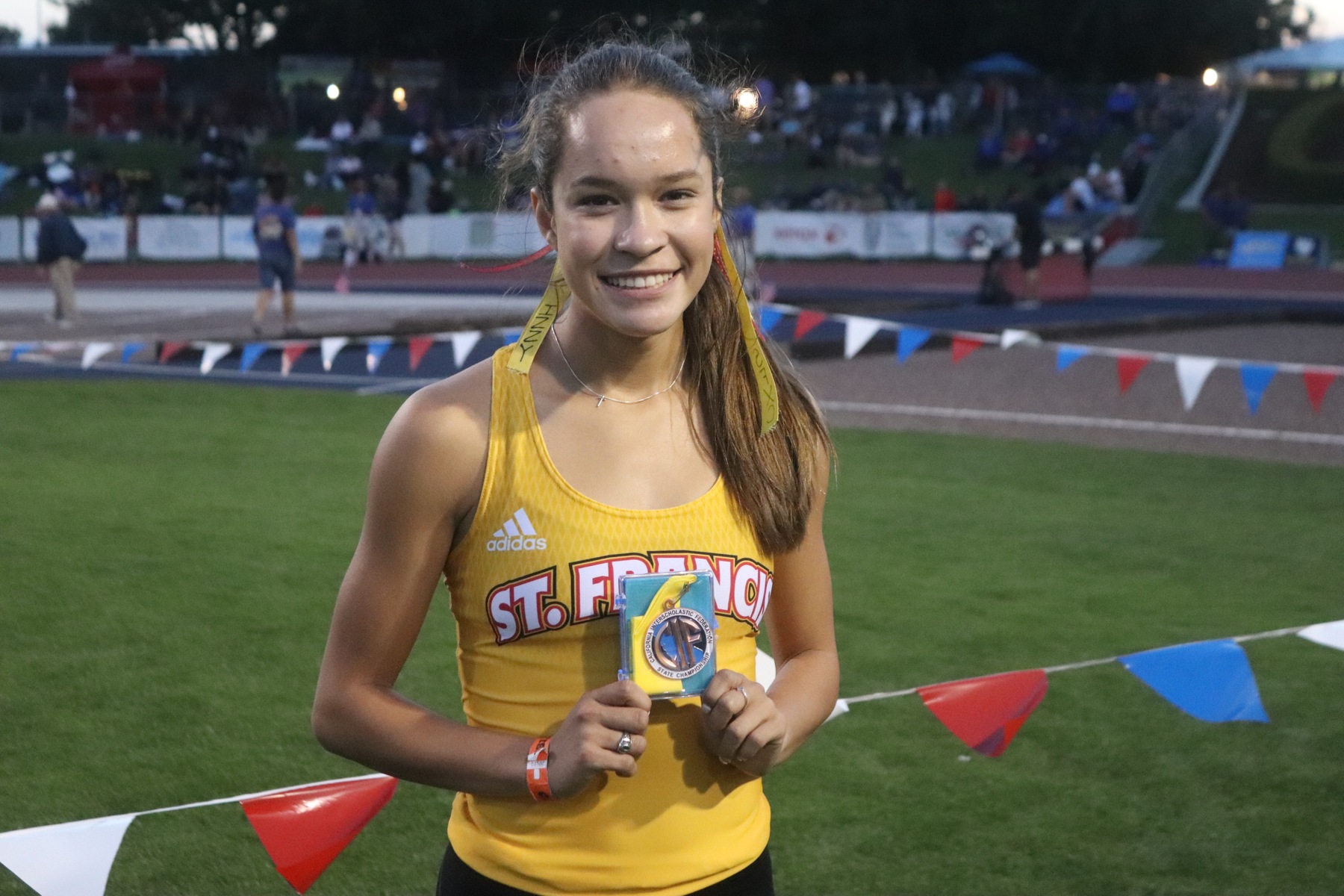 Isabella Fauria Places Fourth in 800 Meters at State Meet