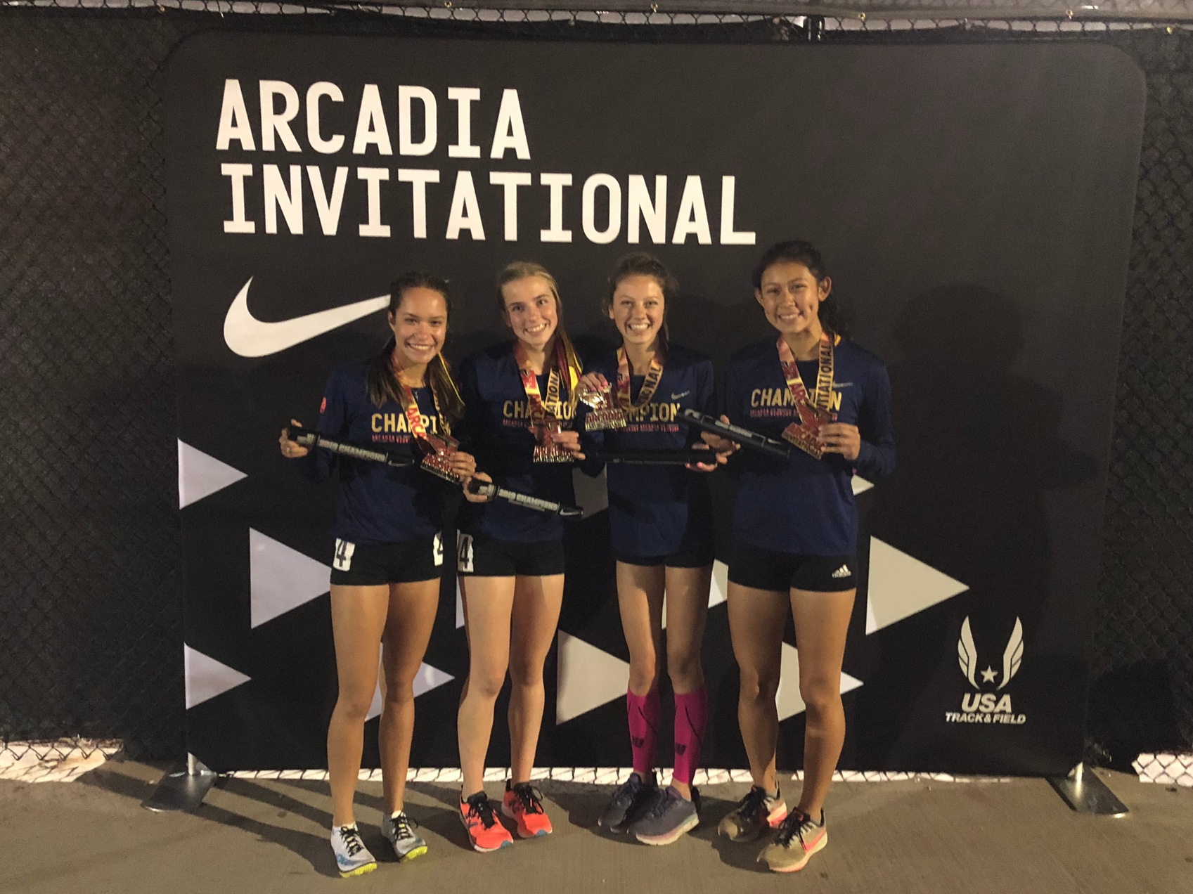 4x1600 Wins at Arcadia Invitational, Breaks School Record with National-best Time