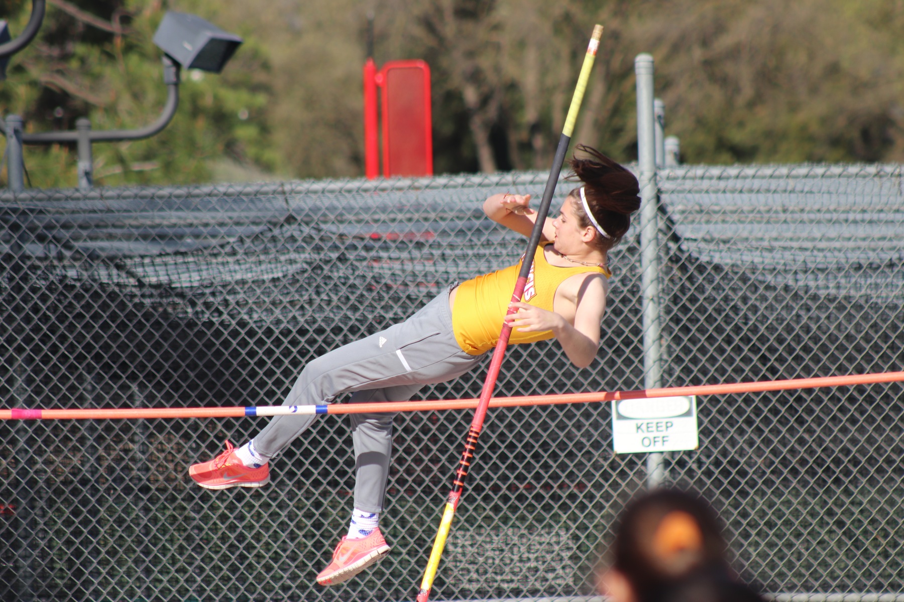 Molly Chambers Leads Vaulters at Delta Mustang Invite