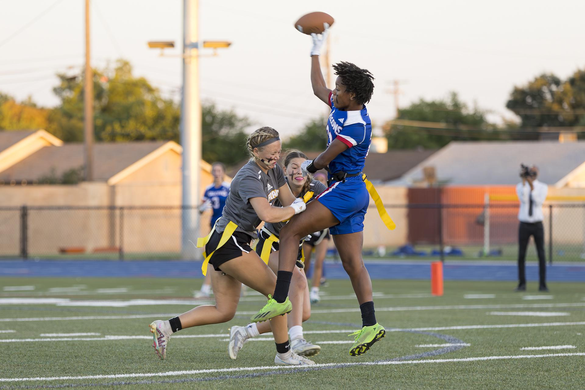 SF falls in first-ever Holy Bowl flag football rivalry game
