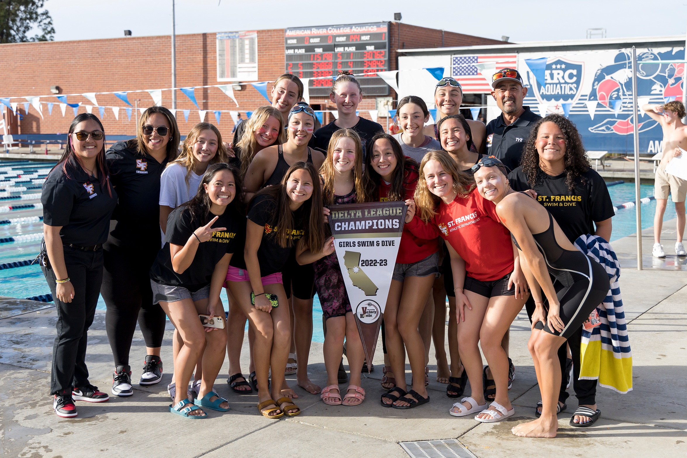 Troubies capture first Delta League swim title since 2015