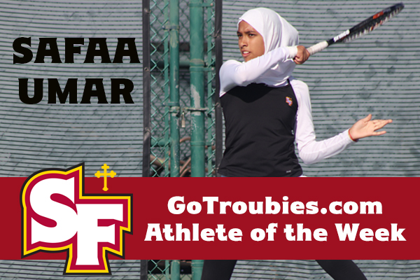 Tennis’ Umar Named Player of the Week After CIF NorCals Finish