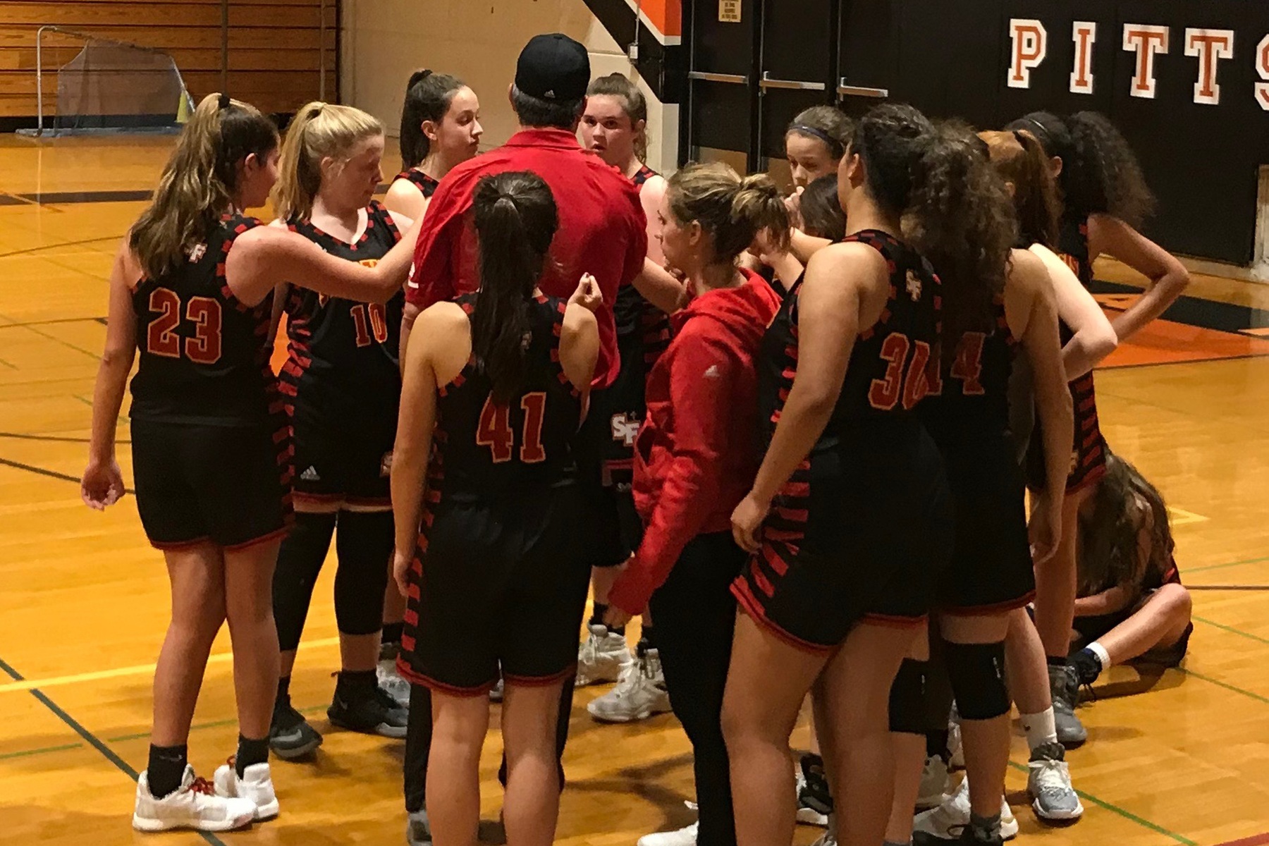 JV Red Basketball Opens Lady Pirate with Win