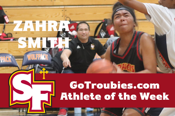 Zahra Smith Named GoTroubies.com Athlete of the Week
