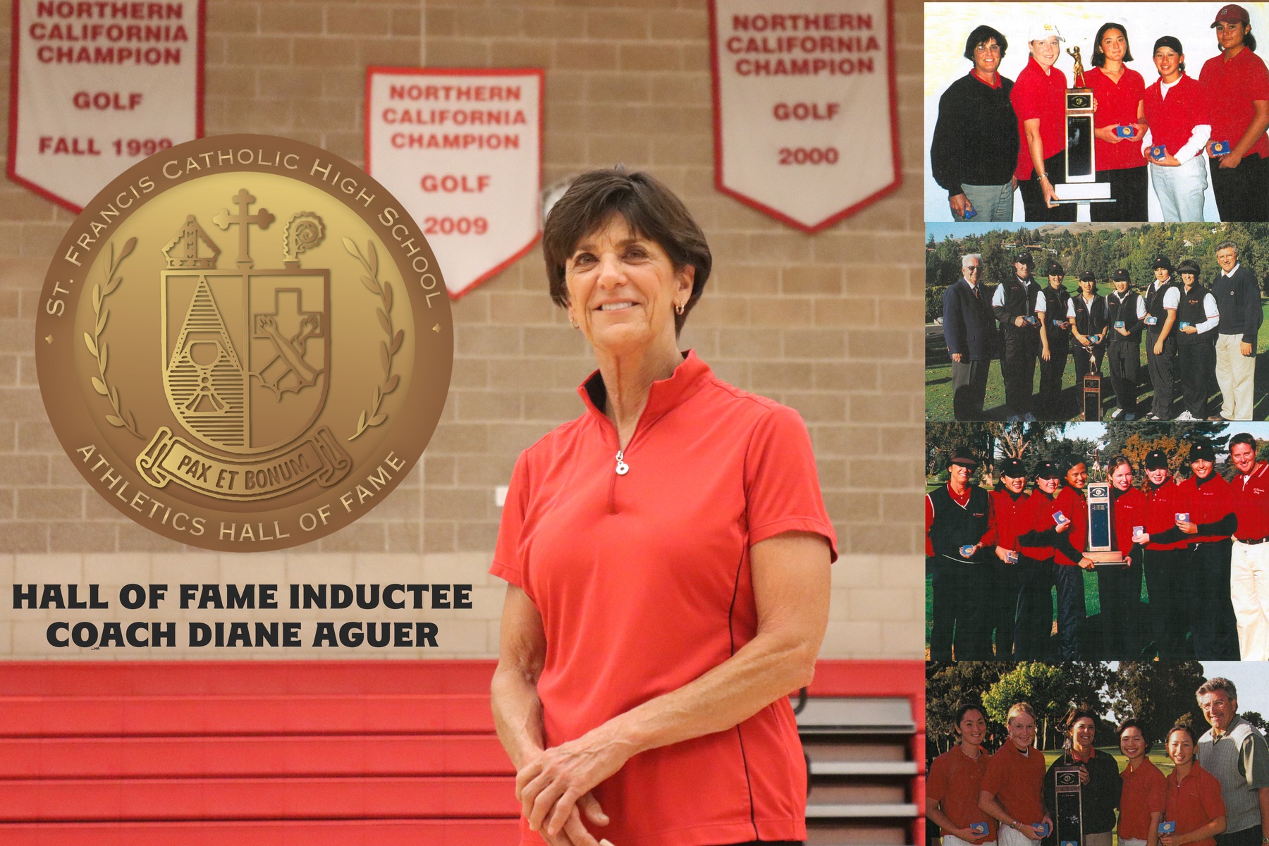 Golf Coach Diane Aguer Selected to First St. Francis Athletics Hall of Fame Class