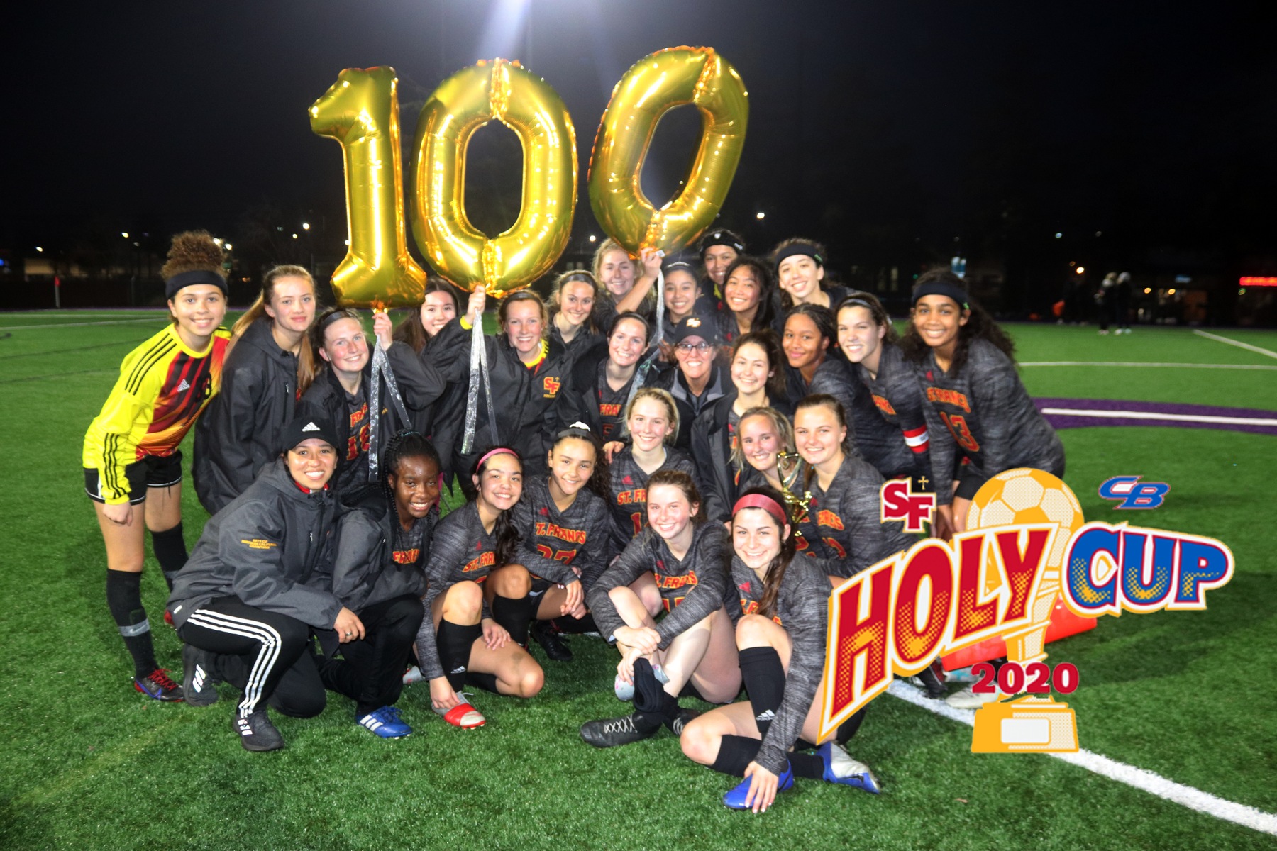 Soccer Comes Back for 3-1 Holy Cup Win, Robinson Records 100th Win