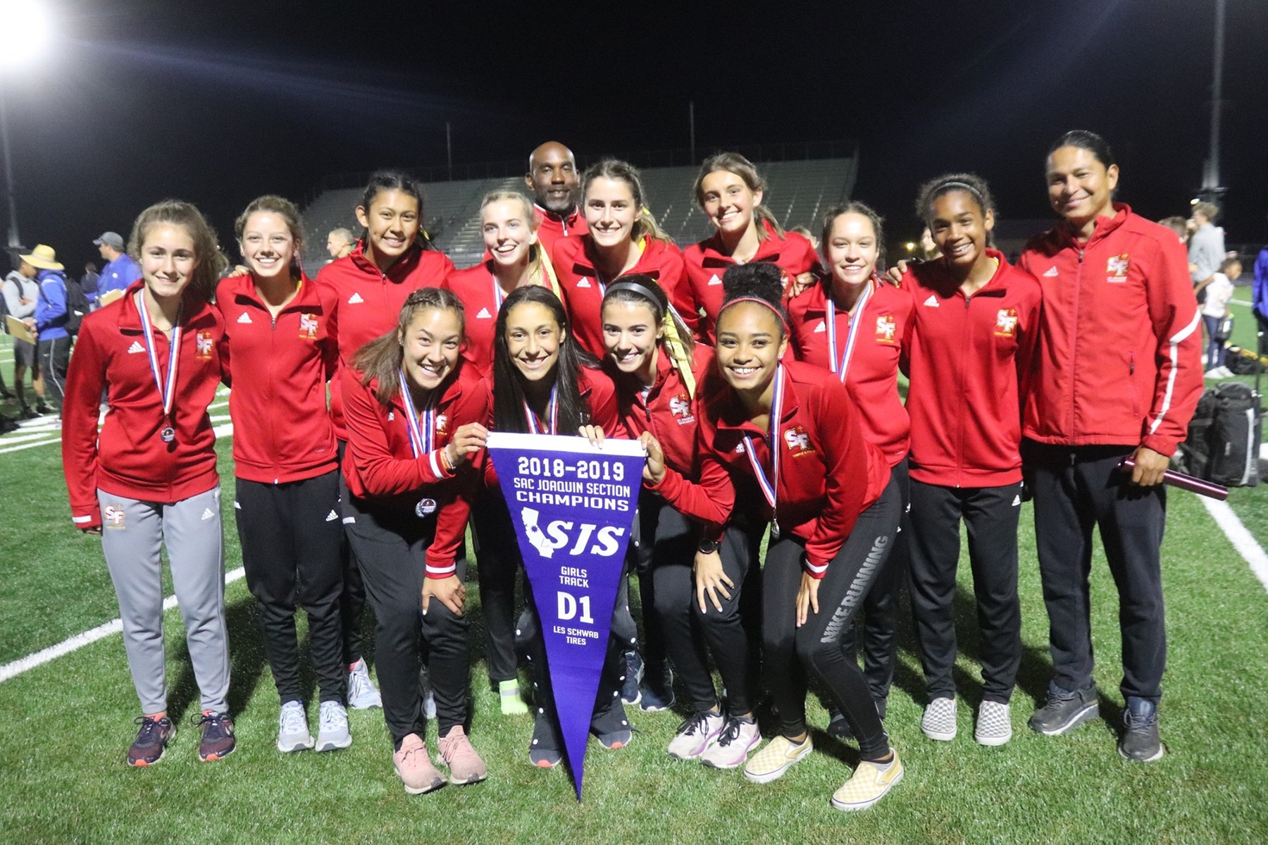 Track and Field Wins Sac-Joaquin Section D1 Girls Title