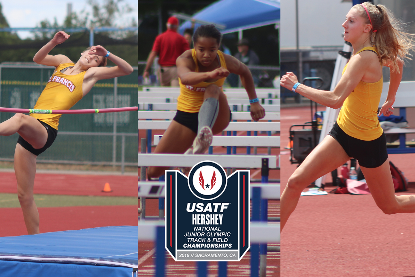 Three Troubies Competing at USATF Junior Olympic Championships