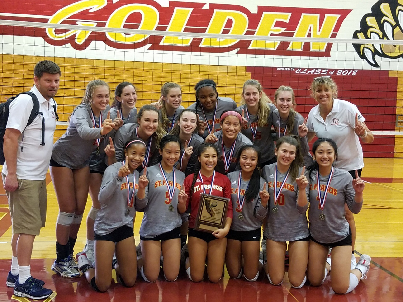 Volleyball Wins Central California Classic; Three Troubies Earn All-Tournament Honors