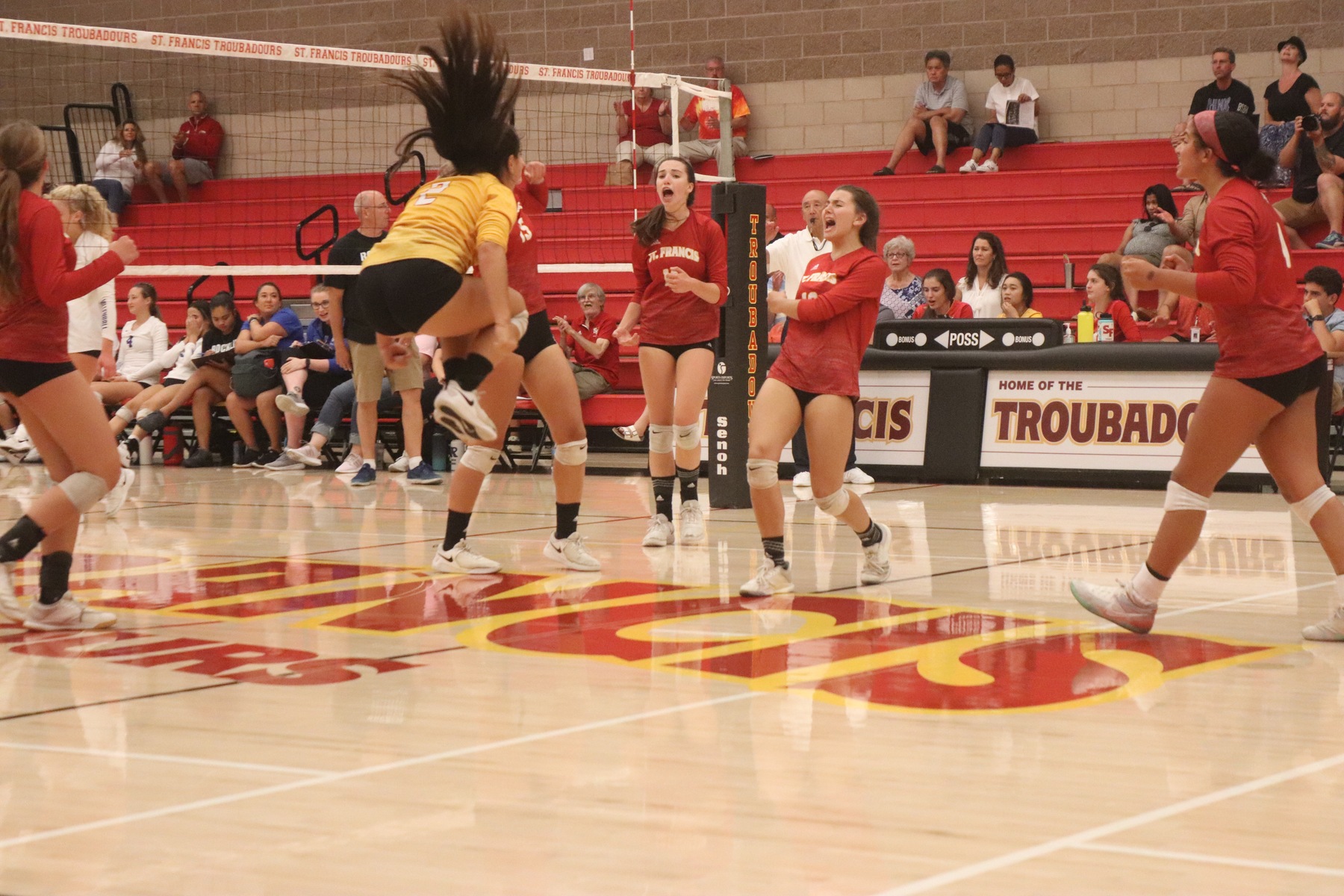 Volleyball Passes First Test in Opener with 3-1 Win