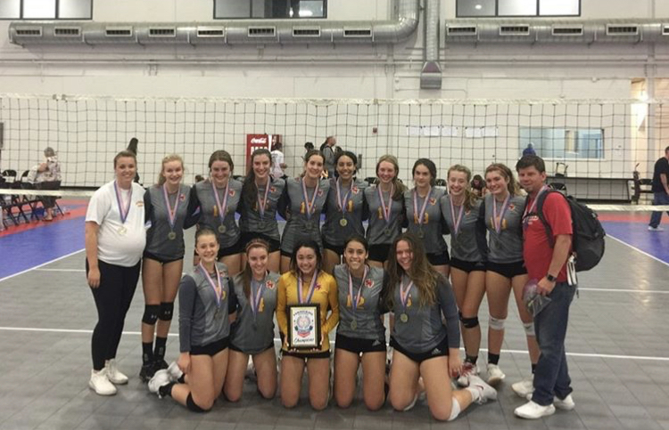 JV Volleyball Wins Second Tournament Title of the Season