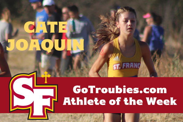 Cross Country’s Cate Joaquin and Water Polo’s Zoe Sloat Named Co-Athletes of the Week