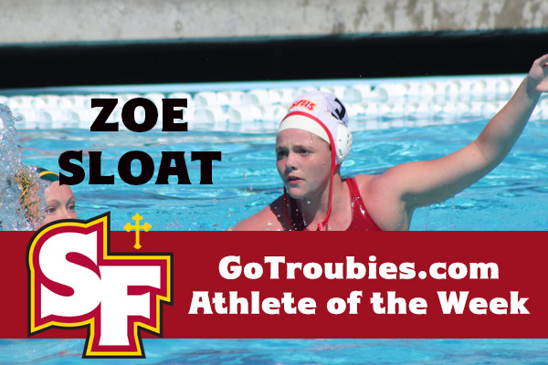 Cross Country’s Cate Joaquin and Water Polo’s Zoe Sloat Named Co-Athletes of the Week