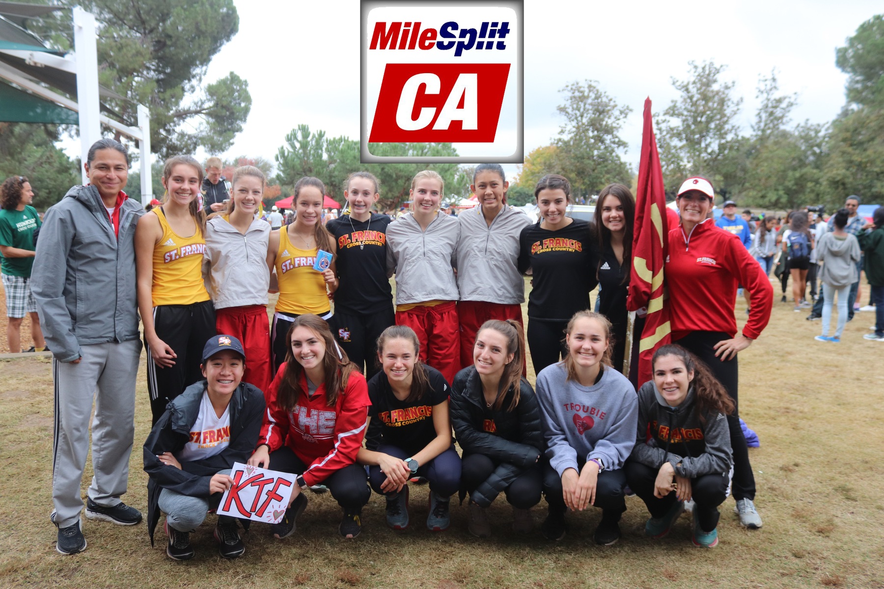 Cross Country Program Named MileSplit CA Sac-Joaquin Section Girls Team of the Year