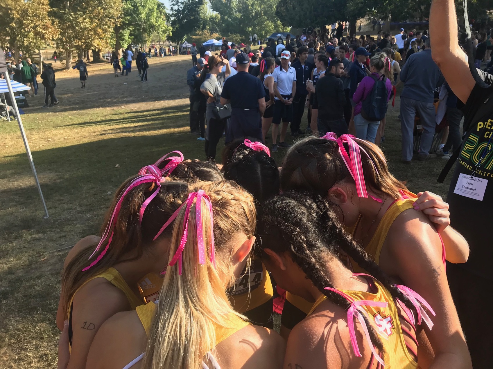 Cross Country Third at Clovis Invitational, Top Division II Team