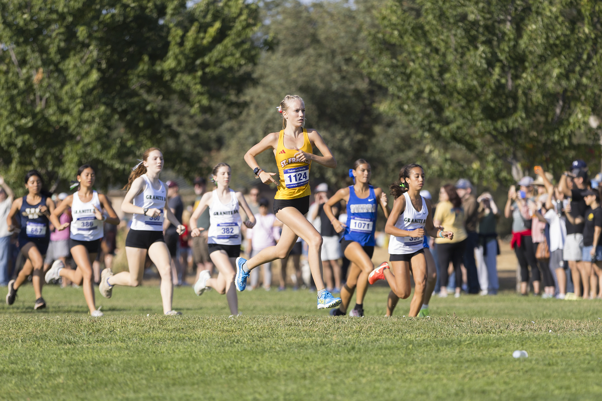 Schranz' meet record leads dominating SF frosh-soph